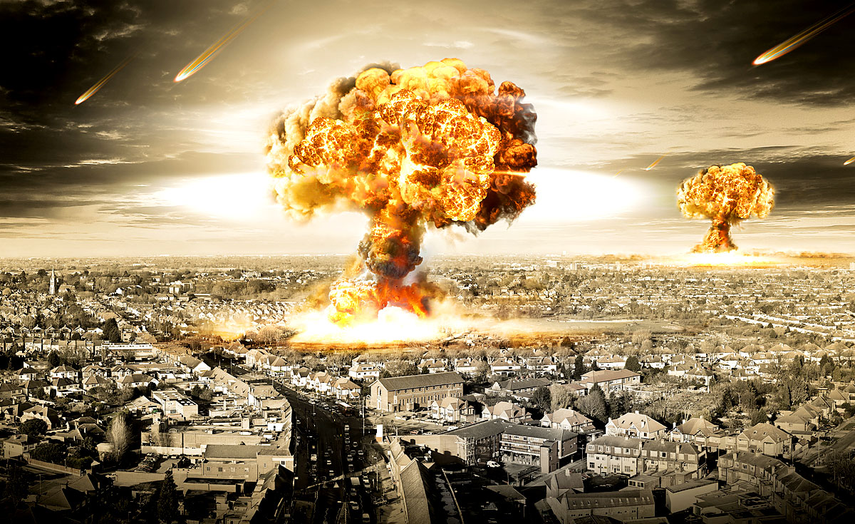 Ein Atomkrieg als Szenario für einen Weltuntergang